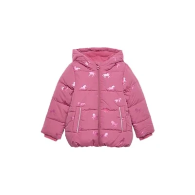Afbeelding van s.Oliver À IMPRIMÉ Brillant Winterjas voor kinderen, Maat: 122, Navy