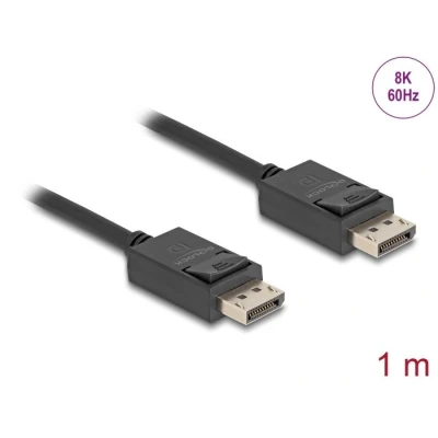 Afbeelding van Delock DisplayPort Kabel 16K 30 Hz / 8K 60 40 Gbps 1 m HQ product