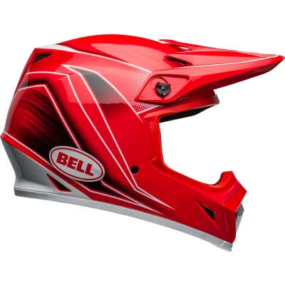 Afbeelding van Bell 2024 MX 9 Mips Zone Crosshelm Rood maat XL