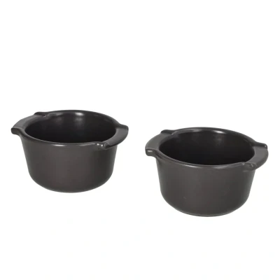 Afbeelding van Peugeot Appolia Set Van 2 Ovenschalen 0,20 L Ecru Keramiek