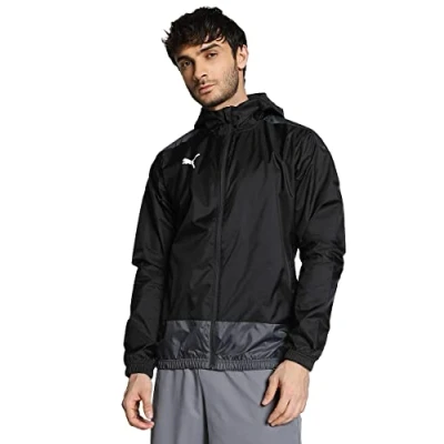 Afbeelding van Puma Teamgoal 23 Regenjacke Herren Regenjas, Heren, Maat: XL, Black/asphalt
