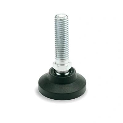 Afbeelding van Ganter Normelemente Gewrichtsvoeten / stelvoeten met verstelspindel GN 343.4 25 M8 40 A Voet: kunststof (polyamide) 4 stuks