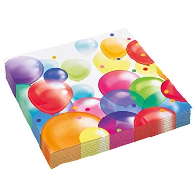 Afbeelding van Amscan Servetten Ballonnen 20 Stuks 30 Cm