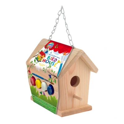 Afbeelding van Creative Craft Group Schilder je Eigen Vogelhuisje Verfset