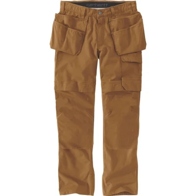 Afbeelding van Carhartt Werkbroek 105070 multipocket kastanjebruin32 34