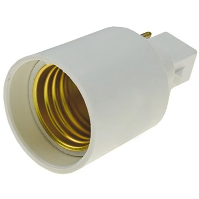 Afbeelding van Lampvoet adapter E27 gloeilamp in G24 fitting