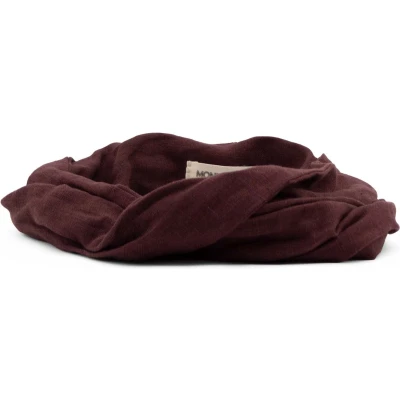 Afbeelding van monk and anna Headband linen Mahogany