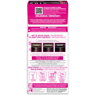 Afbeelding van 6x L&#039;Oréal Casting Crème Gloss Semi Permanente Haarkleuring 4102 Cool Chestnut Parelmoer Kastanjebruin