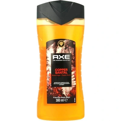 Afbeelding van Axe Fine Fragrance Collection Copper Santal douchegel 6 x 300 ml voordeelverpakking