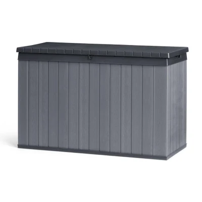 Afbeelding van Keter Darwin Opbergbox 670L 142,5x65,5x89,52cm Grijs