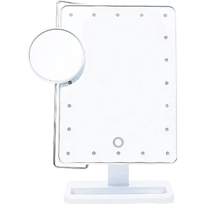 Afbeelding van UNIQ Hollywood cosmetische spiegel met LED licht en 10x vergroting