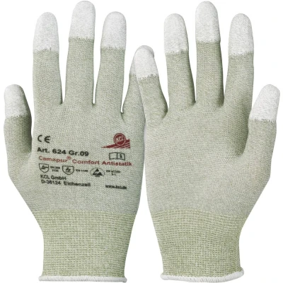 Afbeelding van KCL Camapur Comfort Antistatik 624 10 Werkhandschoen Polyamide Maat (handschoen): 10, XL EN 16350:2014 07 Cat II 1 paar