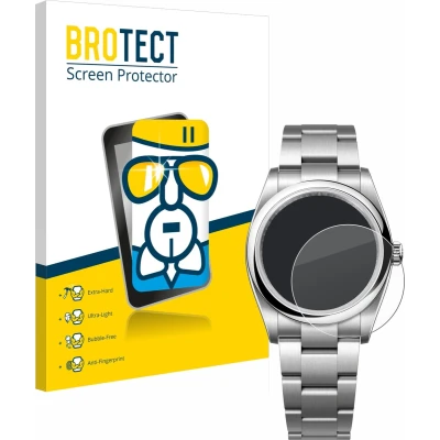 Afbeelding van BROTECT Screenprotector voor Rolex Oyster Perpetual 36 Folie Beschermfolie Beschermglas transparant