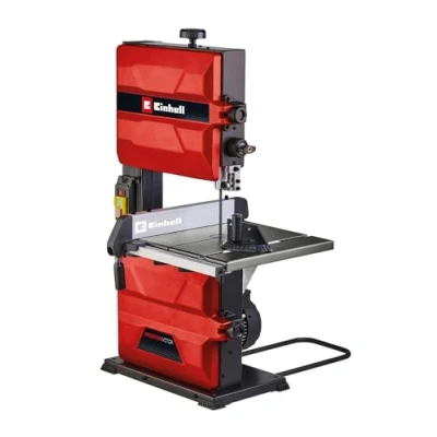 Afbeelding van Einhell Bandzaag TC SB 245 L (400 W, max. snelheid 726 m/min, doorgangsbreedte mm, zaaghoogte 101 kanteltafel, parallelaanslag en hoekaanslag, stofzuigeraansluiting)