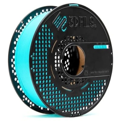 Afbeelding van 3DFILS PLA filament voor 3D printers, Neat Winding esFil MAX: 1,75 mm, 1 kg, turquoise