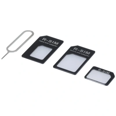 Afbeelding van Renkforce RF 5044718 SIM adapter Aangepast van: Nano SIM, Micro naar: Standaard