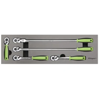 Afbeelding van Sealey S01230 5st 3/8&quot; Sq Drive Ratelsleutel Set