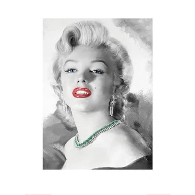 Afbeelding van Kunstdruk Diamonds are a Girls best friend Jerry Michaels 60x80cm