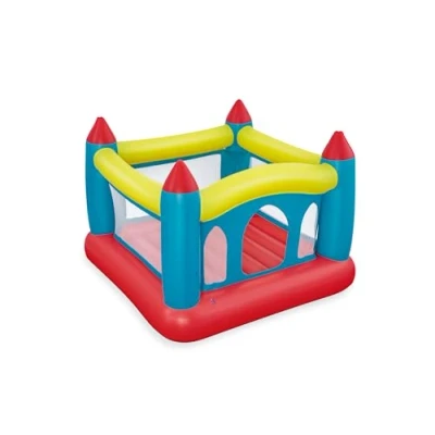 Afbeelding van BESTWAY Opblaasbaar kasteel Buitenspel 52647 Multicolor Royal Leap Vinyl 175 cm x 173 Klimmen Zwembad Vanaf 3 jaar