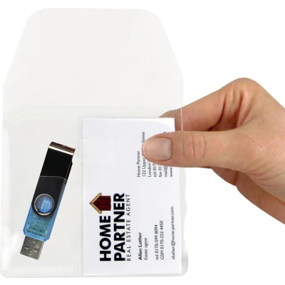 Afbeelding van 3L tas voor visitekaart en memory stick, pak van 10 stuks