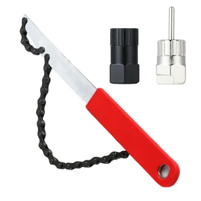 Afbeelding van Fietskettingsleutel, cassetteverwijderaar, vergrendelingsgereedschap, fietscransetting, voor 7, 8, 9, 10, 11 versnellingen