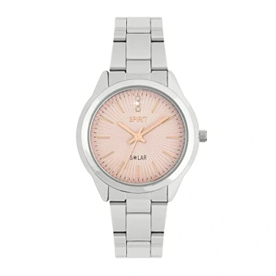 Afbeelding van Spirit Vrouwen analoog quartz horloge met roestvrij stalen band SPLS 4007, ZILVER