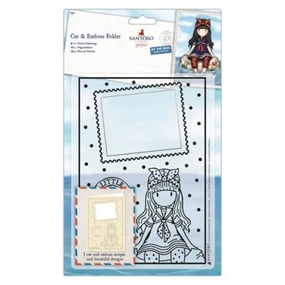 Afbeelding van Cut &amp; Emboss Folder Santoro Little Fishes