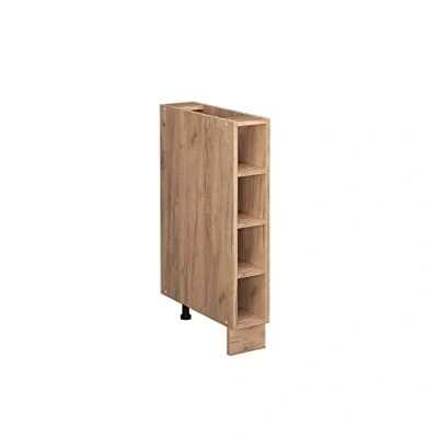 Afbeelding van Vicco Keukenrek &quot;Fame Line&quot;, Krachtige eik goud/Krachtige goud, 15 cm zonder werkblad