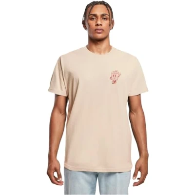 Afbeelding van Mister Tee Negroni Please Tshirt print, Heren, Maat: 3XL, Sand