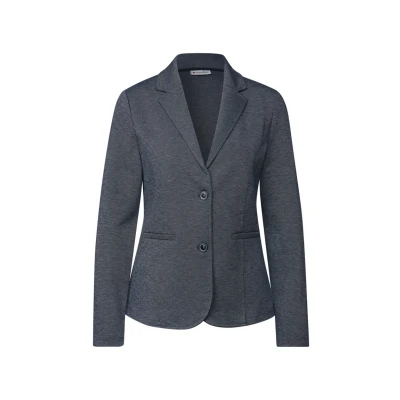 Afbeelding van Street One Basic Blazer, Dames, Maat: 34, Blau