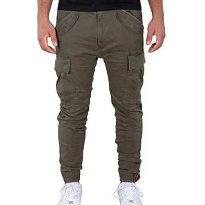 Afbeelding van Alpha Industries Airman PANT Cargobroek, Heren, Maat: 29, Black olive