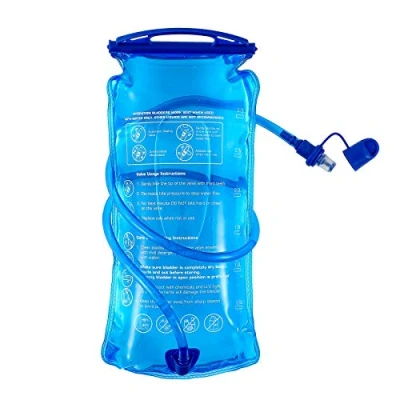 Afbeelding van JOYHILL Drinkzak, 3 l, 2 1,5 BPA vrij, liter, groot openingswaterreservoir, lekvrij, militaire wateropbergzak voor fietsen, wandelen, kamperen, hardlopen (3 l)