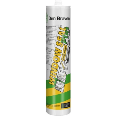 Afbeelding van Den Braven Zwaluw Window Seal Plus Beglazingskit Grijs 310ML Kit