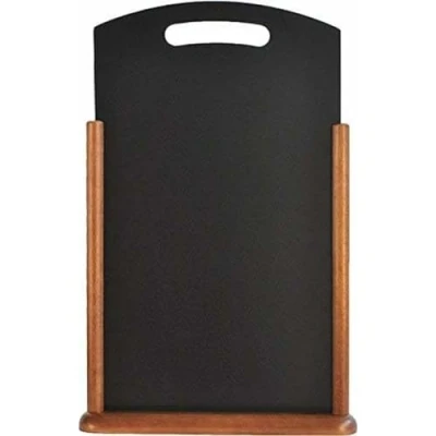 Afbeelding van TableTop tafelkrijtbord XL Securit, Donker bruin