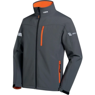 Afbeelding van Uvex Softshelljacke Metal Grau, Orange, Anthrazit (98826) XS