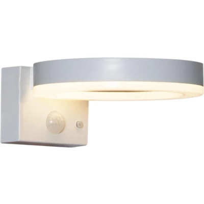 Afbeelding van Star Trading LED solar wandlamp Vidi, bewegingssensor, wit