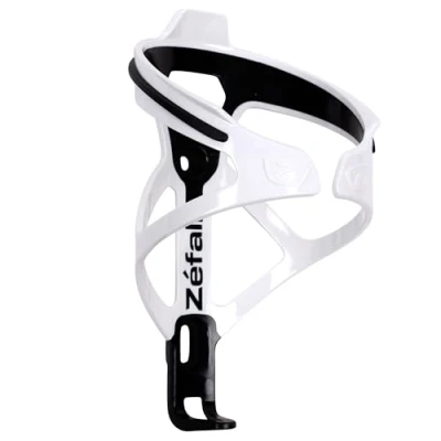 Afbeelding van ZEFAL Pulse B2 bidonhouder voor fiets, wit, premium en licht, MTB flessenhouder racefiets, fiets