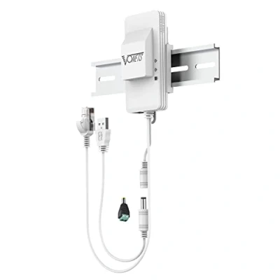 Afbeelding van VONETS Dual Band 2,4 GHz/5 GHz WiFi brug/router/draadloze repeater Ethernet converteren/hotspot signaalafdekking, AC1200, DC/USB gevoed voor DVR bewakingscamera VAP11AC met slimme koelventilator