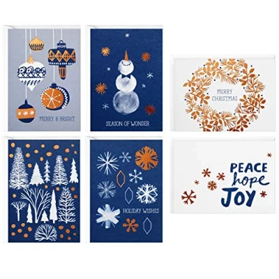 Afbeelding van Hallmark Blank Note Cards vrede hoop vreugde