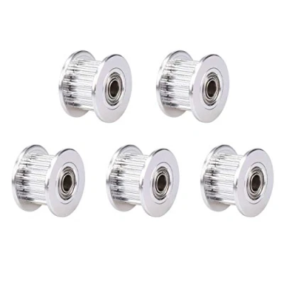 Afbeelding van WINSINN 2GT GT2 Aluminium Timing Belt Idler Pulley Tandloze 16 Tanden Tand 3mm Boor voor 3D Printer 6mm Breedte