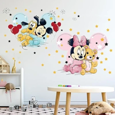 Afbeelding van Kibi muursticker voor kinderkamer, personaliseerbaar