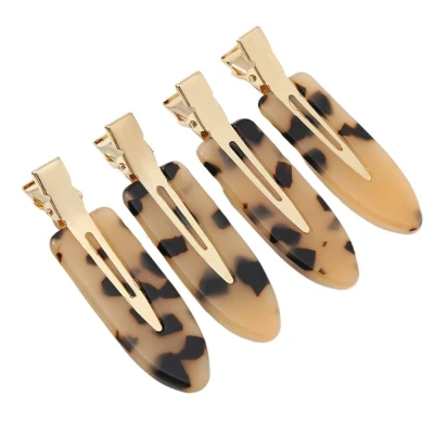 Afbeelding van Haarclips make up panterprint creaseless 4 st