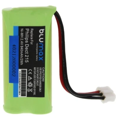 Afbeelding van Blumax 840mAh Ni MH accu voor Philips Aleor 300 DECT 211 215
