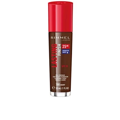 Afbeelding van Rimmel Lasting Finish 25 HR Foundation 700 Ebony