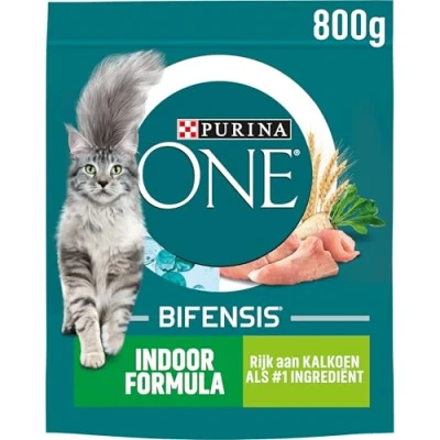 Afbeelding van Purina ONE Indoor Kalkoen 8x 800 gr
