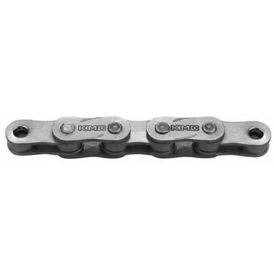 Afbeelding van KMC E bike singlespeed Z1HX Narrow 128 ketting BikeTotaal.nl Zilver