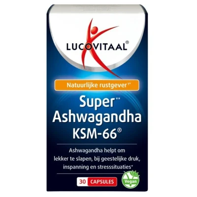 Afbeelding van Lucovitaal Super Ashwagandha KSM 66 Capsules