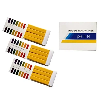 Afbeelding van Fontee 240 stks van pH 1 14 lakmoesindicator teststrips Geweldig voor het testen veel gebruikelijke alledaagse stoffen, waaronder bevochtigde zeep, citroensap, melk, vloeibaar wasmiddel, enz