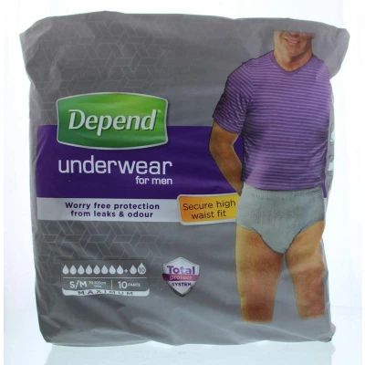 Afbeelding van Depend Pants Men Max Maat S/m 1959, 10 stuks