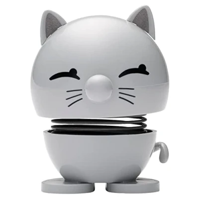 Afbeelding van Hoptimist Dieren Scandinavisch design decoratieve figuren (klein kat lichtgrijs)